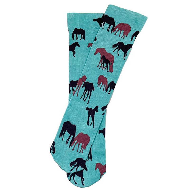 AWST Int'l Children's Lila Mare and Foals Socks