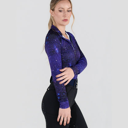 Dapplebay Constellation 1/4 Zip Light Riding Top