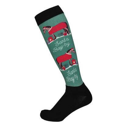 Dapplebay Santa Bay-by Slick Boot Socks