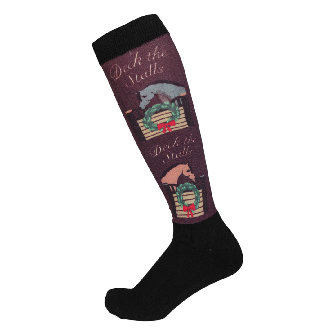 Dapplebay Deck The Stalls Slick Boot Socks
