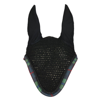 Dapplebay Holiday Plaid Fly Veil - GREEN