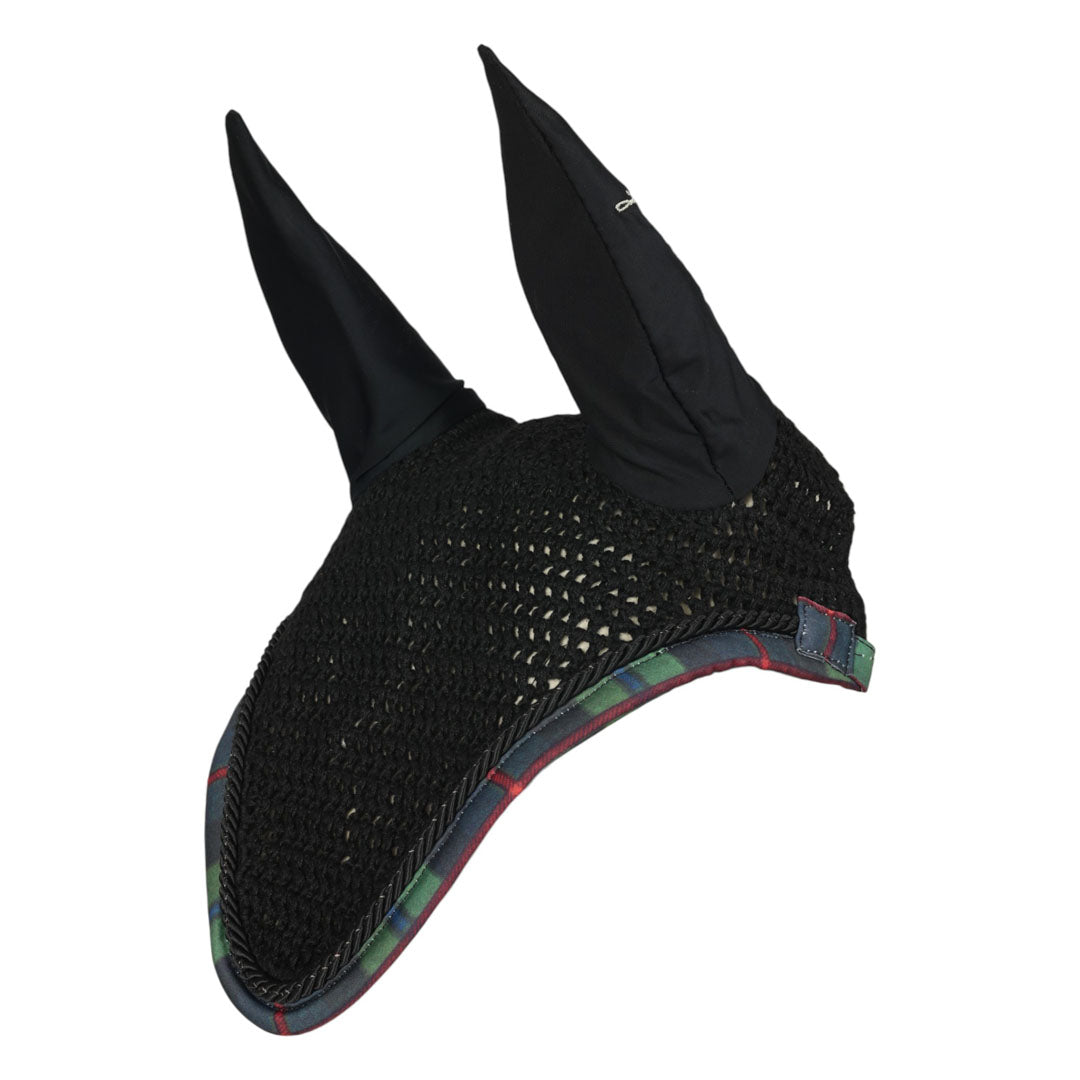 Dapplebay Holiday Plaid Fly Veil - GREEN