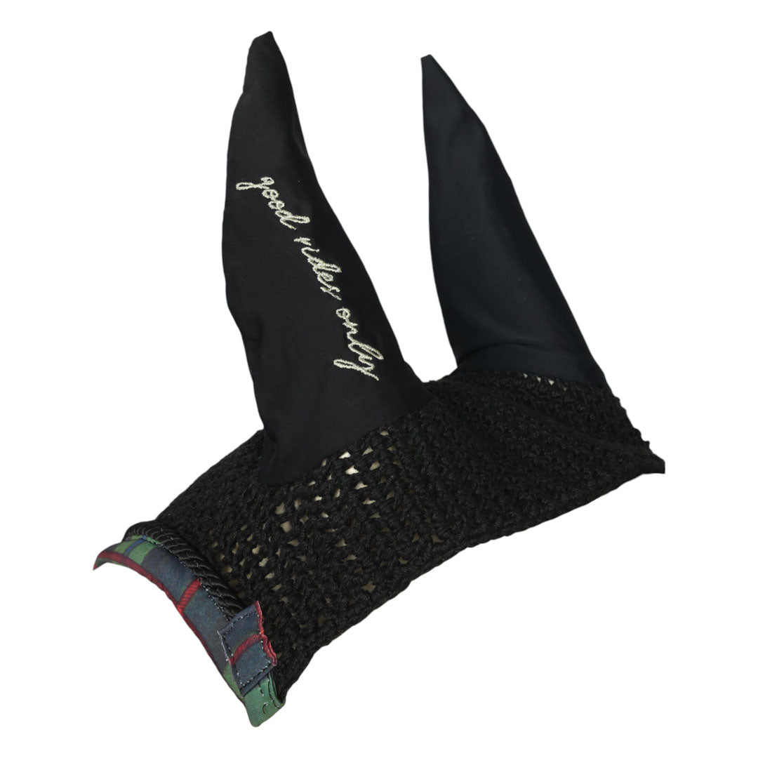 Dapplebay Holiday Plaid Fly Veil - GREEN