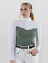 Dapplebay Lady 1/4 Zip LS Show Top-Rosemary