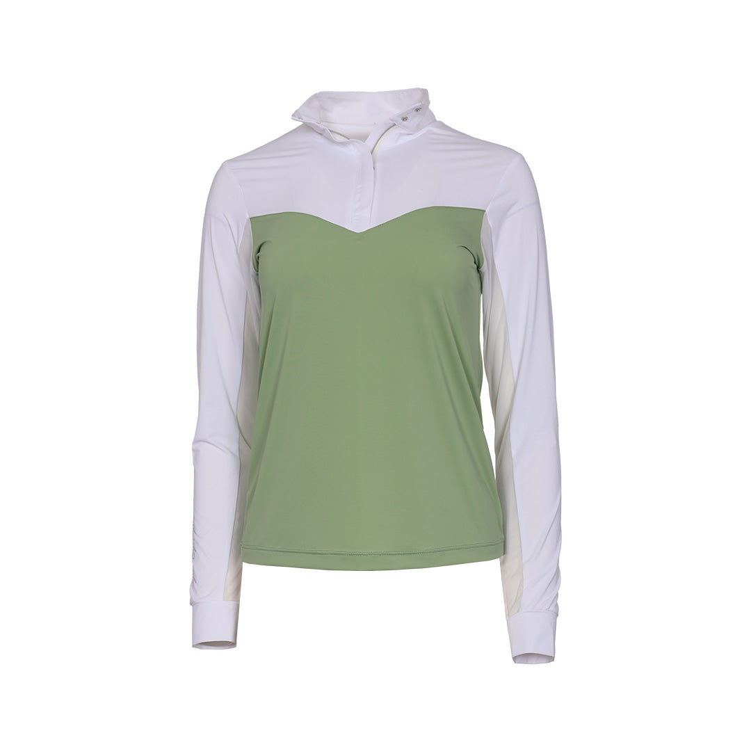 Dapplebay Lady 1/4 Zip LS Show Top-Breeches.com