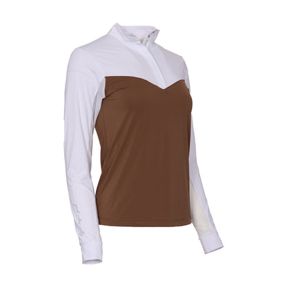 Dapplebay Lady 1/4 Zip LS Show Top-Breeches.com