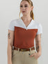Dapplebay Lady 1/4 Zip SS Show Top-Rust