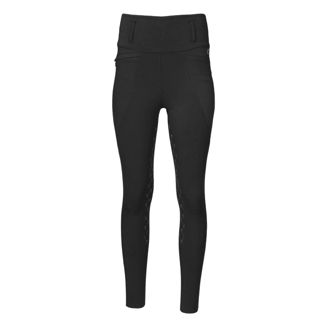 Dapplebay Essential Full Seat Tights-Black- JPC Equestrian.com