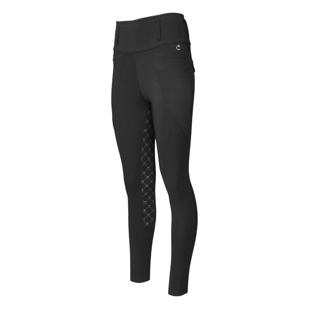 Dapplebay Essential Full Seat Tights-Black- JPC Equestrian.com