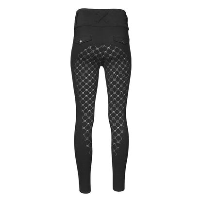 Dapplebay Essential Full Seat Tights-Black- JPC Equestrian.com