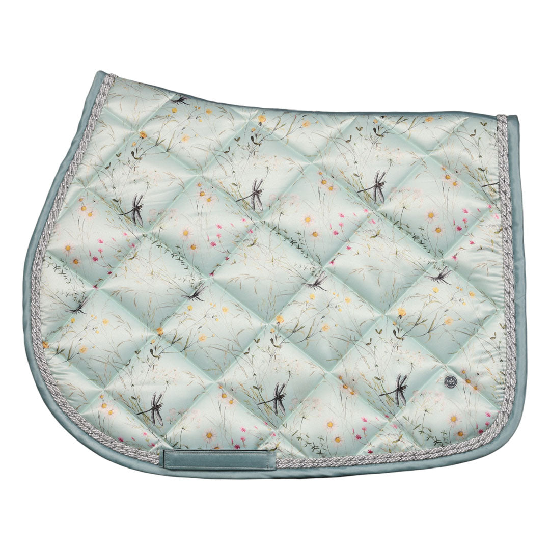 Dapplebay Dragonfly Meadow Pony Saddle Pad-Green