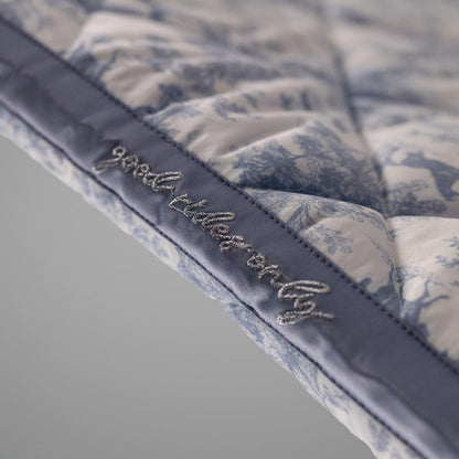 Dapplebay Equestrian Toile Jump Saddle Pad-Moonrise