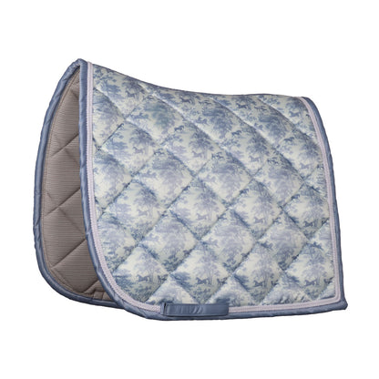 Dapplebay Equestrian Toile Dressage Saddle Pad-Breeches.com