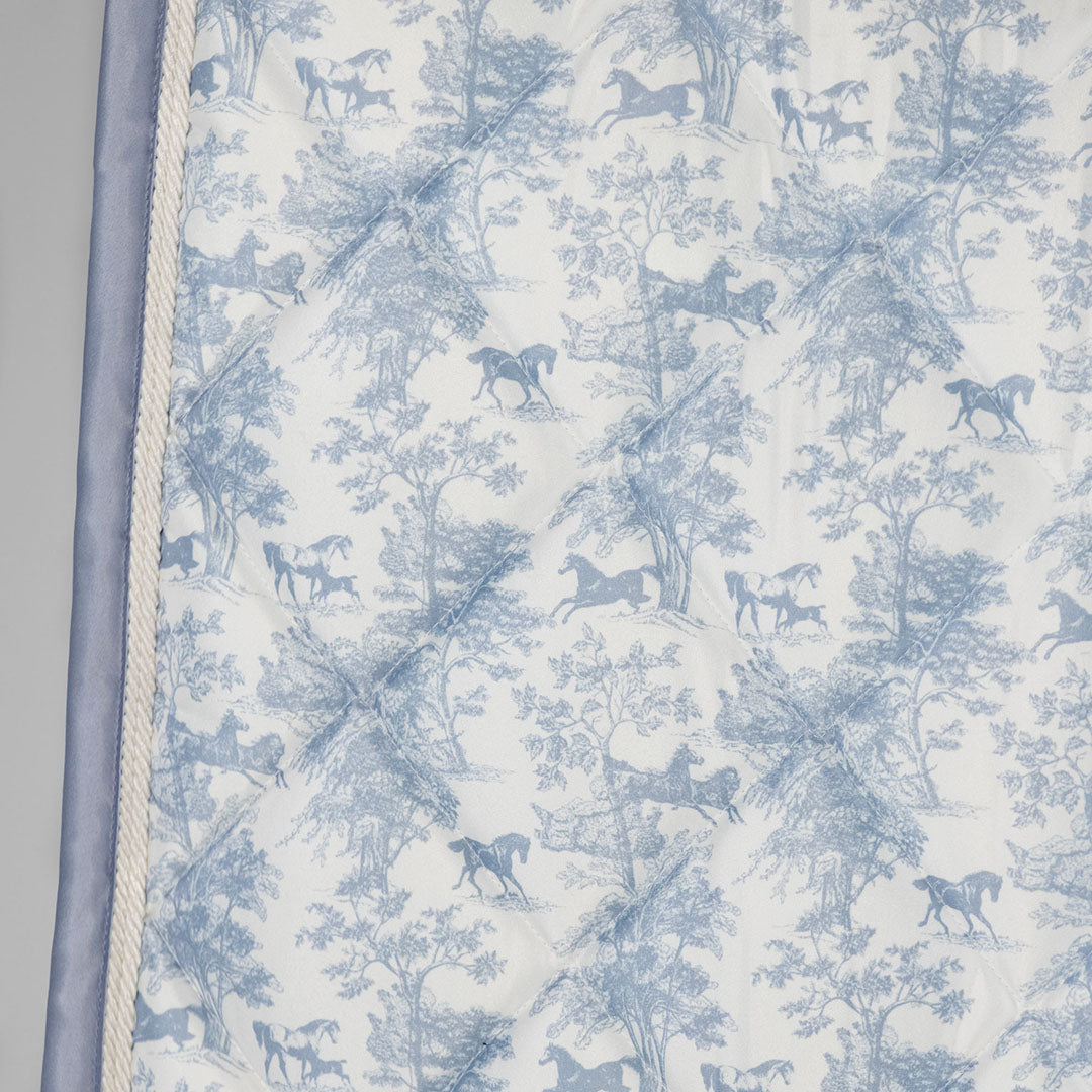 Dapplebay Equestrian Toile Dressage Saddle Pad-Moonrise