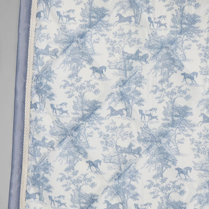 Dapplebay Equestrian Toile Dressage Saddle Pad-Moonrise