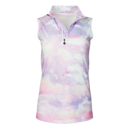 Dapplebay Lavender Haze 1/4 Zip Light Riding Top - Breeches.com