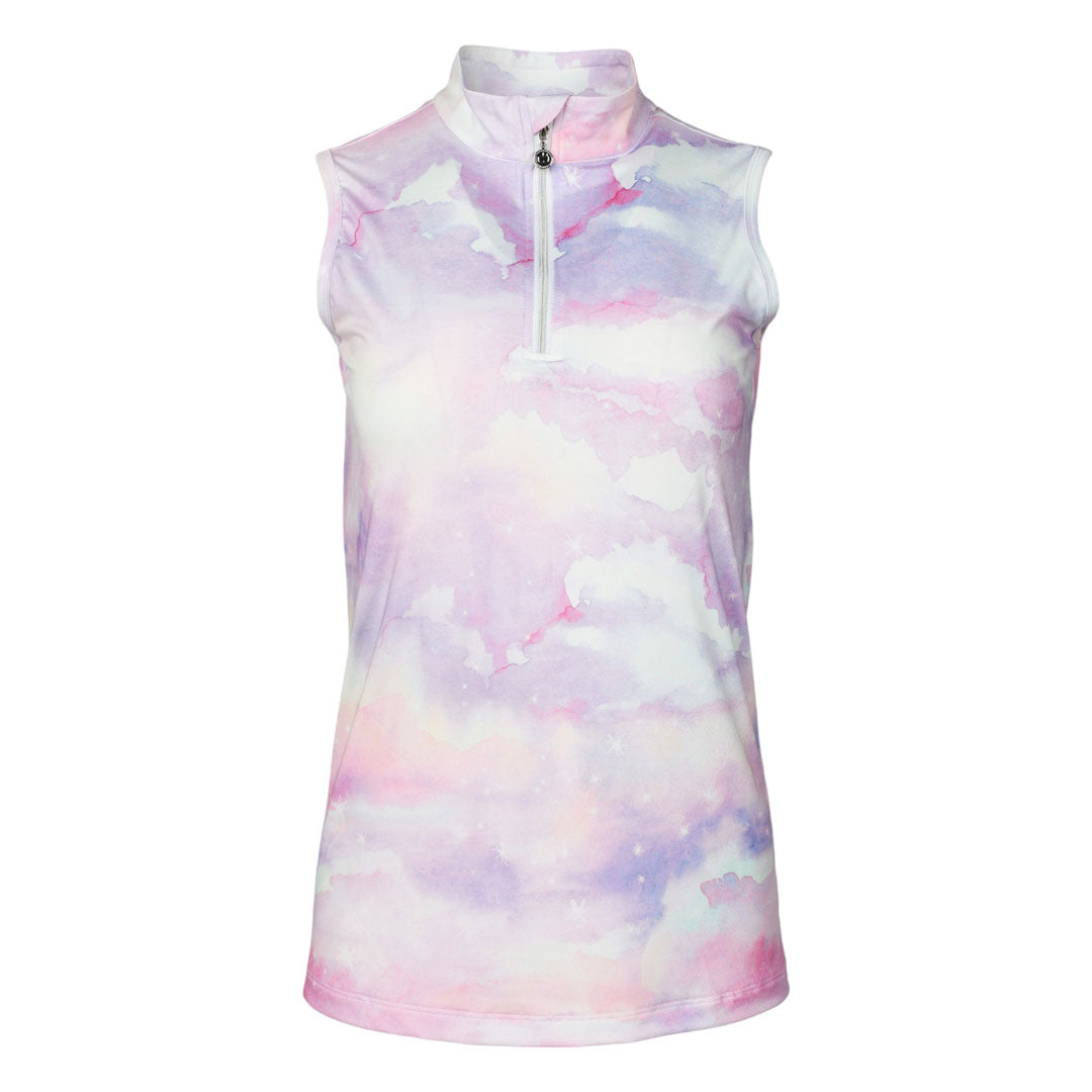 Dapplebay Lavender Haze 1/4 Zip Light Riding Top - Breeches.com