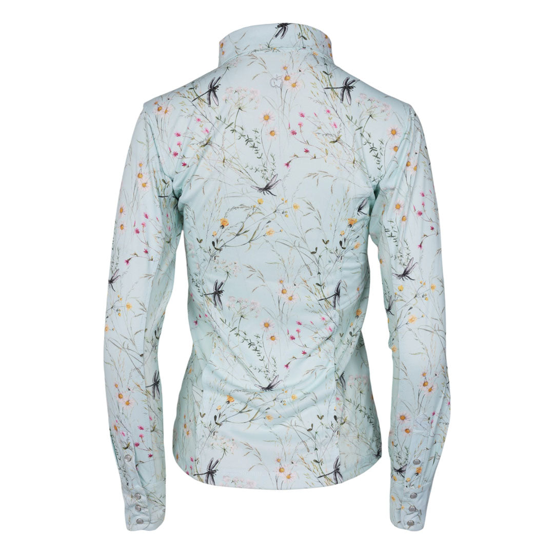 Dapplebay Dragonfly Meadow Button Down Western Shirt - Breeches.com