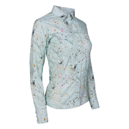 Dapplebay Dragonfly Meadow Button Down Western Shirt - Breeches.com