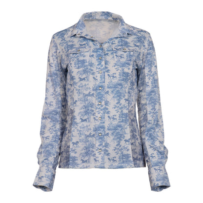 Dapplebay Equestrian Toile Western Riding Top-Breeches.com