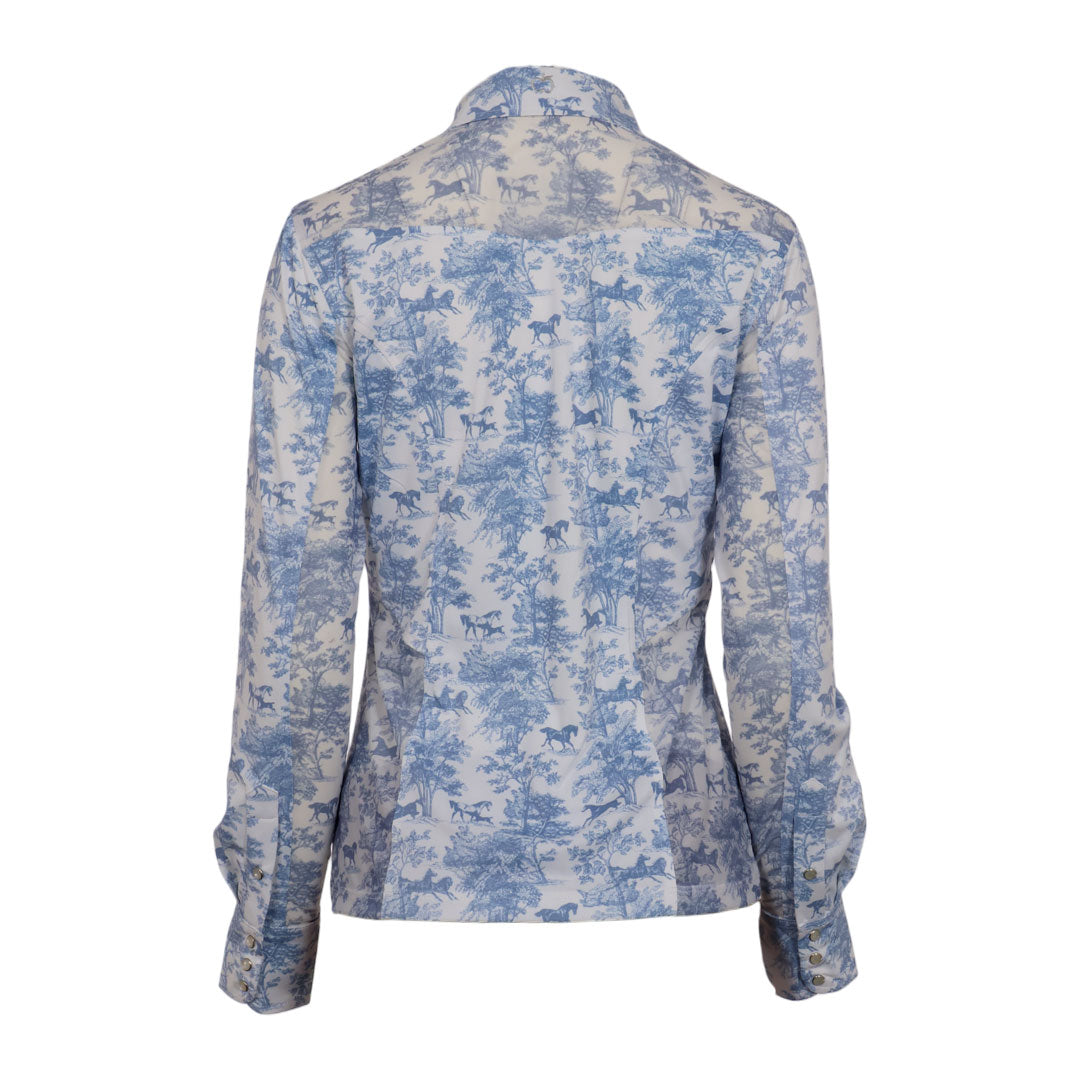 Dapplebay Equestrian Toile Western Riding Top-Breeches.com