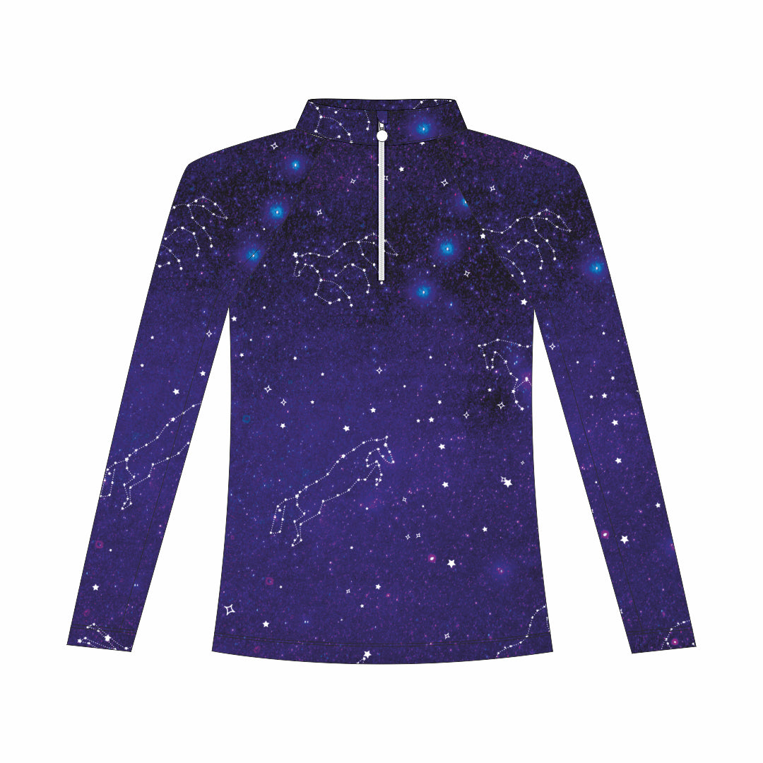 Dapplebay Kids Constellation 1/4 Zip - Long Sleeve - Breeches.com