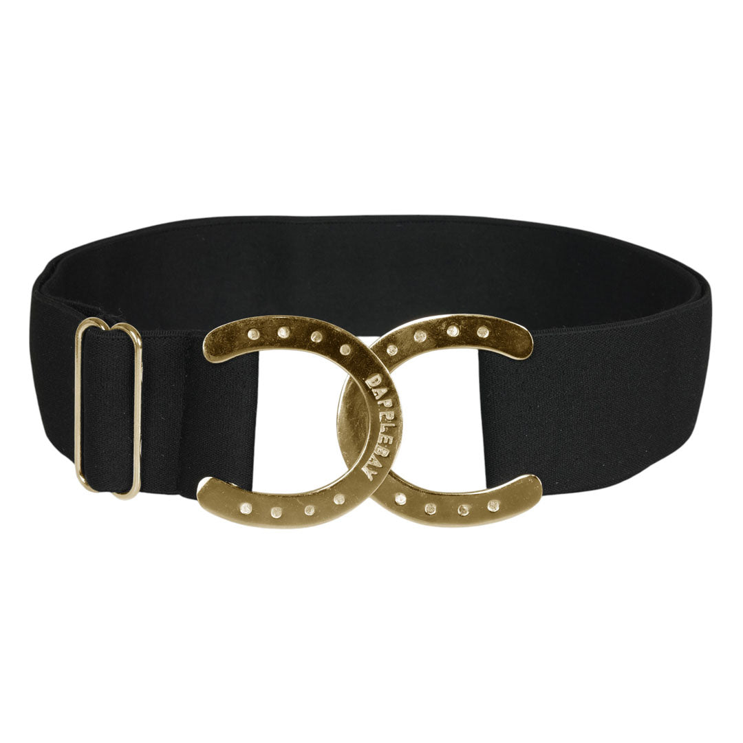 Dapplebay Horse Shoe Elastic Belt - Breeches.com