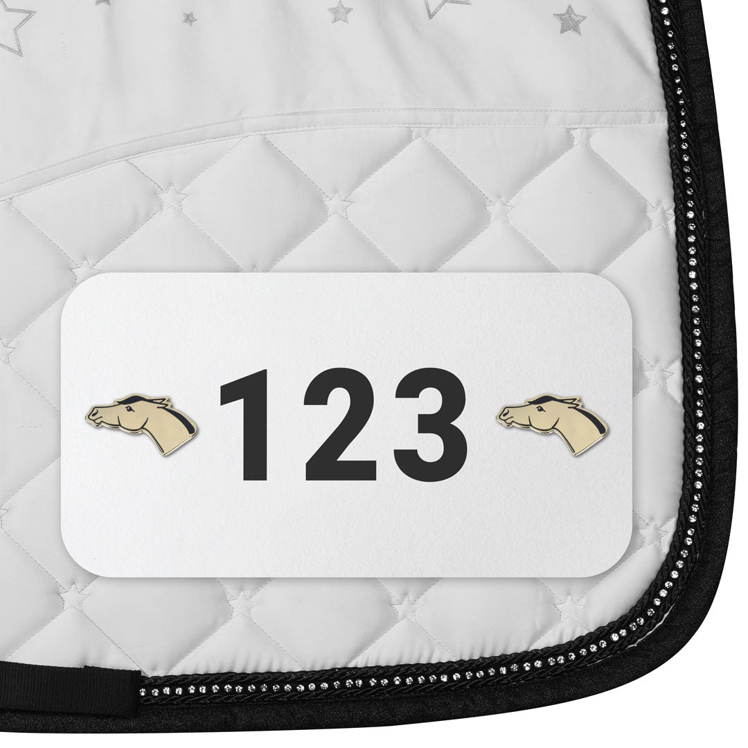 Dapplebay Horse Show Number Pins - Moody Mare