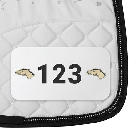 Dapplebay Horse Show Number Pins - Moody Mare