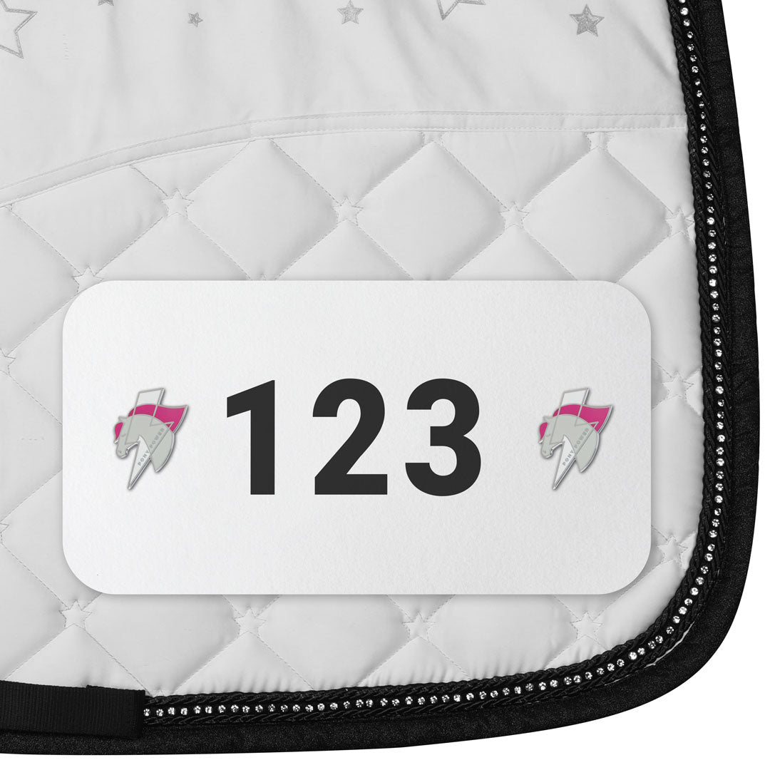 Dapplebay Horse Show Number Pins - Pony Power