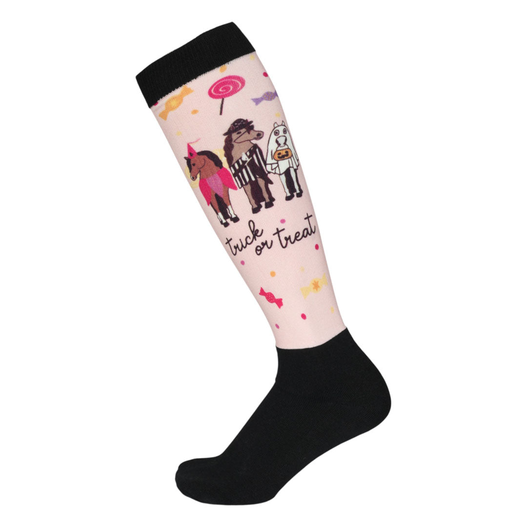 Dapplebay Trick Or Treat Slick Boot Socks - Breeches.com