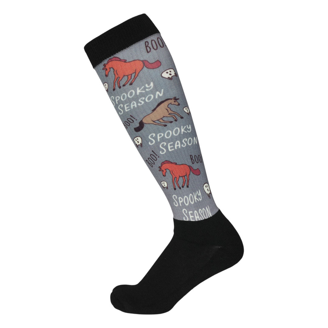 Dapplebay Spooky Season Slick Boot Socks - Dapplebay.com
