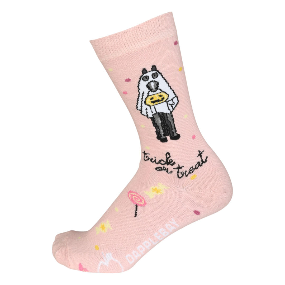 Dapplebay Trick Or Treat Knit Crew Socks - Breeches.com