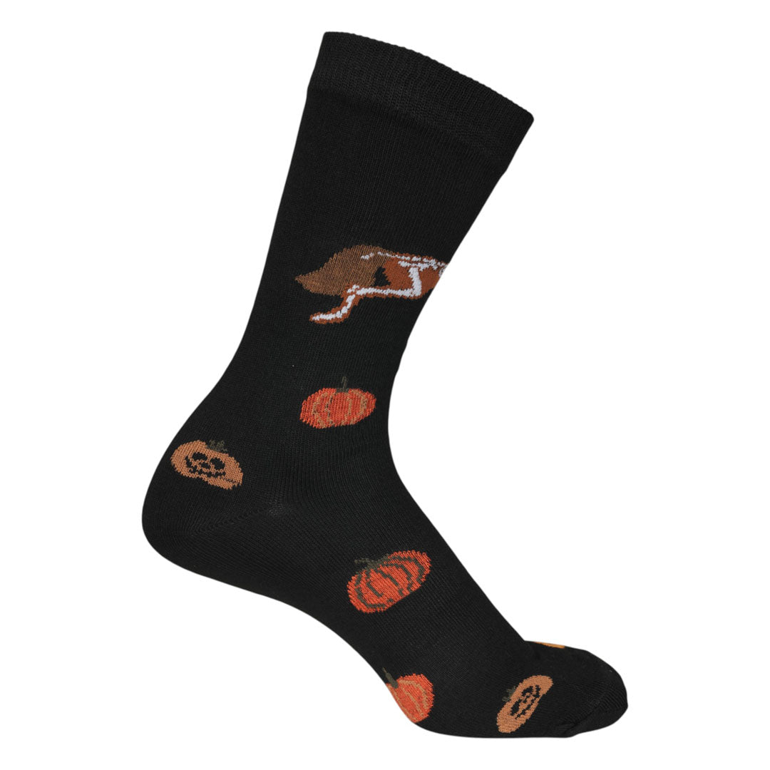 Dapplebay Pumpkin Jumper Knit Crew Socks-Breeches.com