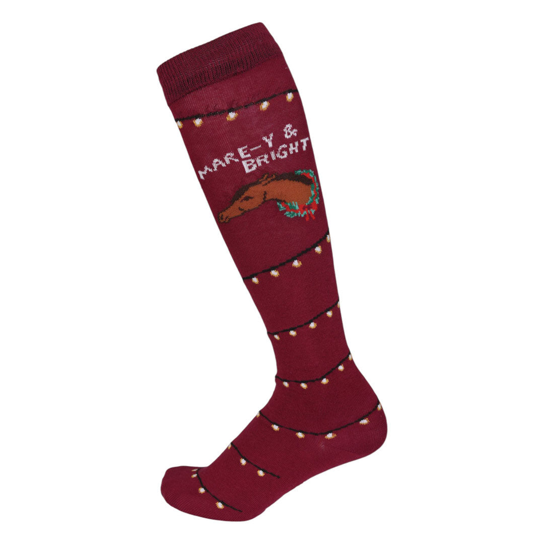 Dapplebay Mare-y &amp; Bright Knit Boot Socks