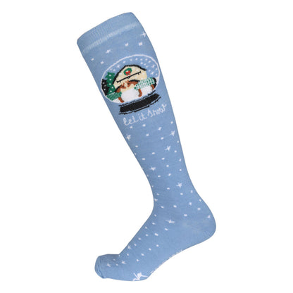 Dapplebay Let It Snow Knit Boot Socks