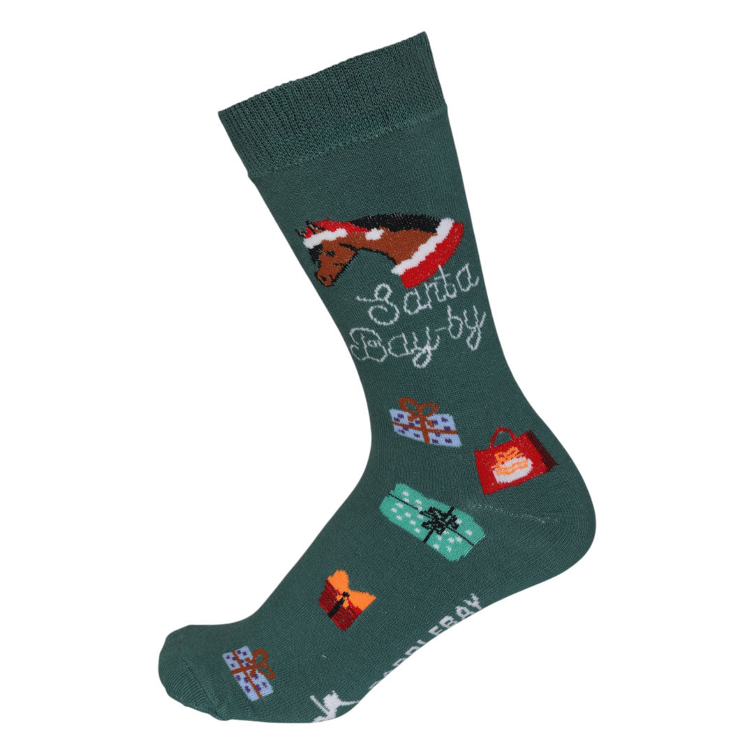 Dapplebay Santa Bay-by Knit Crew Socks - Breeches.com