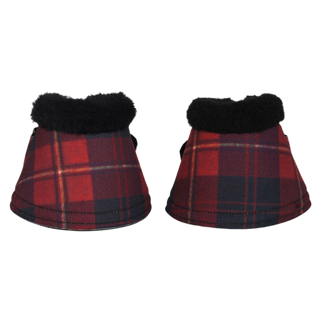 Dapplebay Holiday Plaid Bell Boots-Breeches.com