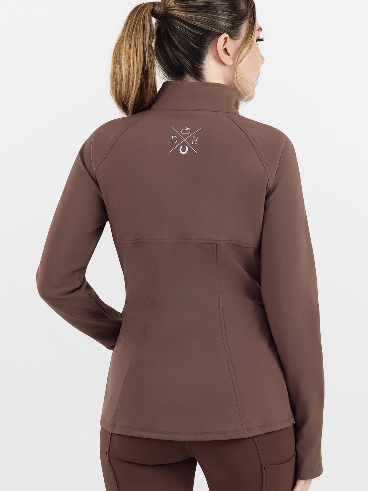 Dapplebay Sport Fit Jacket-Chocolate
