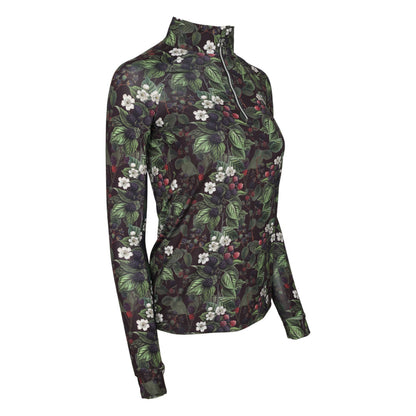 Dapplebay Blackberry Daze 1/4 Zip Riding Top - JPC Equestrian.com