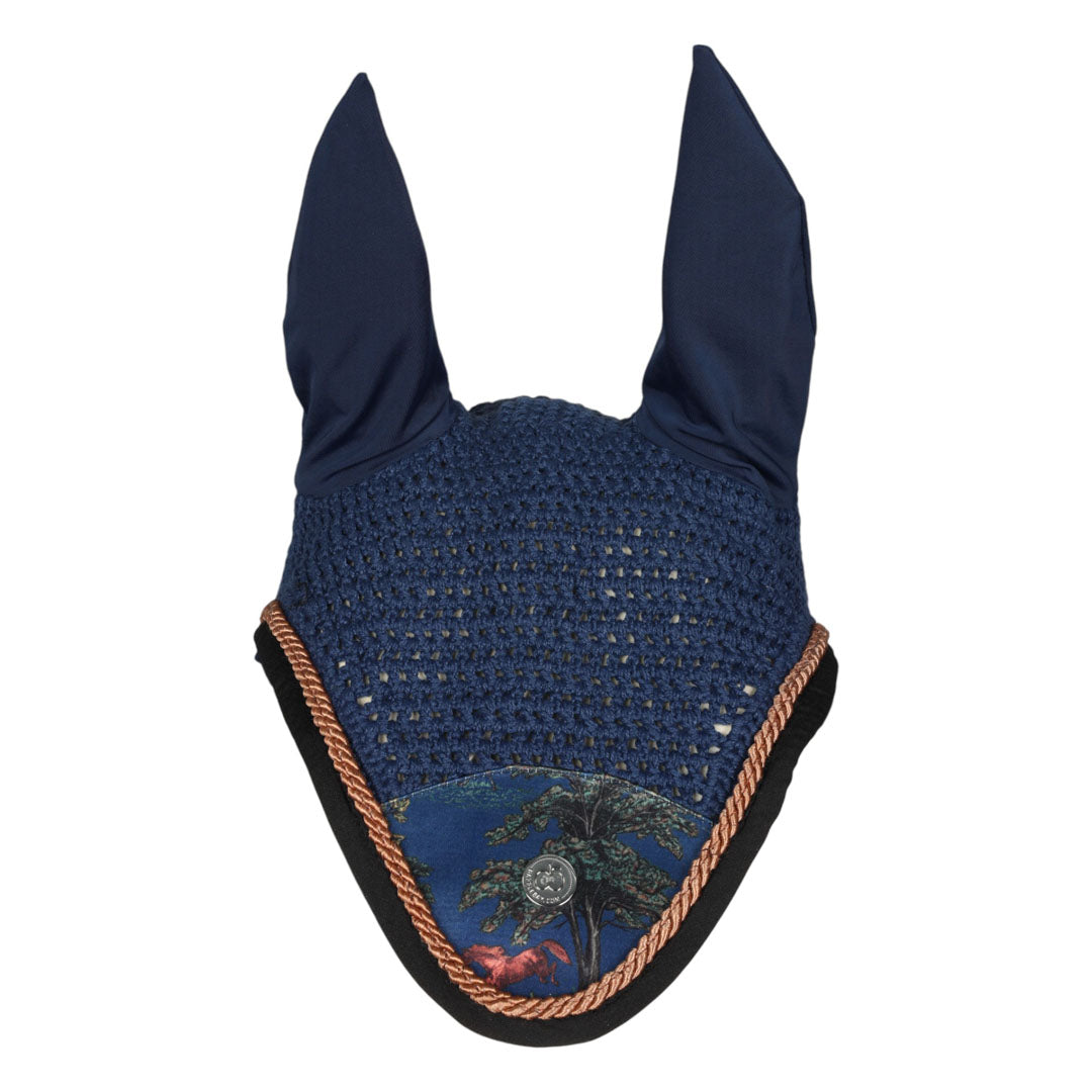 Dapplebay Autumn Toile Fly Veil - JPC Equestrian.com