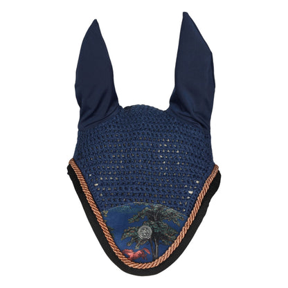 Dapplebay Autumn Toile Fly Veil - JPC Equestrian.com