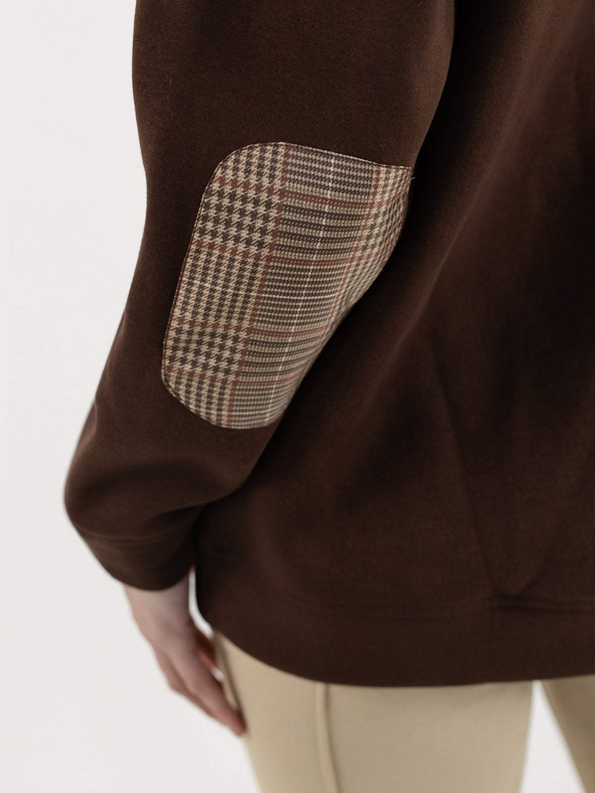 Dapplebay Heirloom 1/2 Zip Quilted Pullover-Glen Plaid