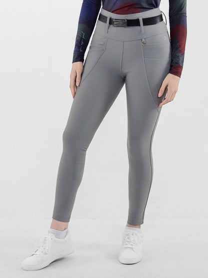 Dapplebay Winter Essential Silicone Full Seat Tights-Graphite