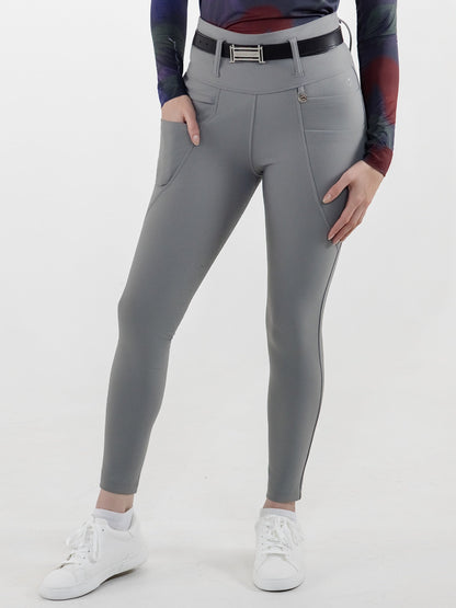 Dapplebay Winter Essential Silicone Full Seat Tights-Graphite