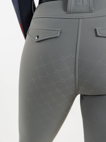 Dapplebay Winter Essential Silicone Full Seat Tights-Graphite