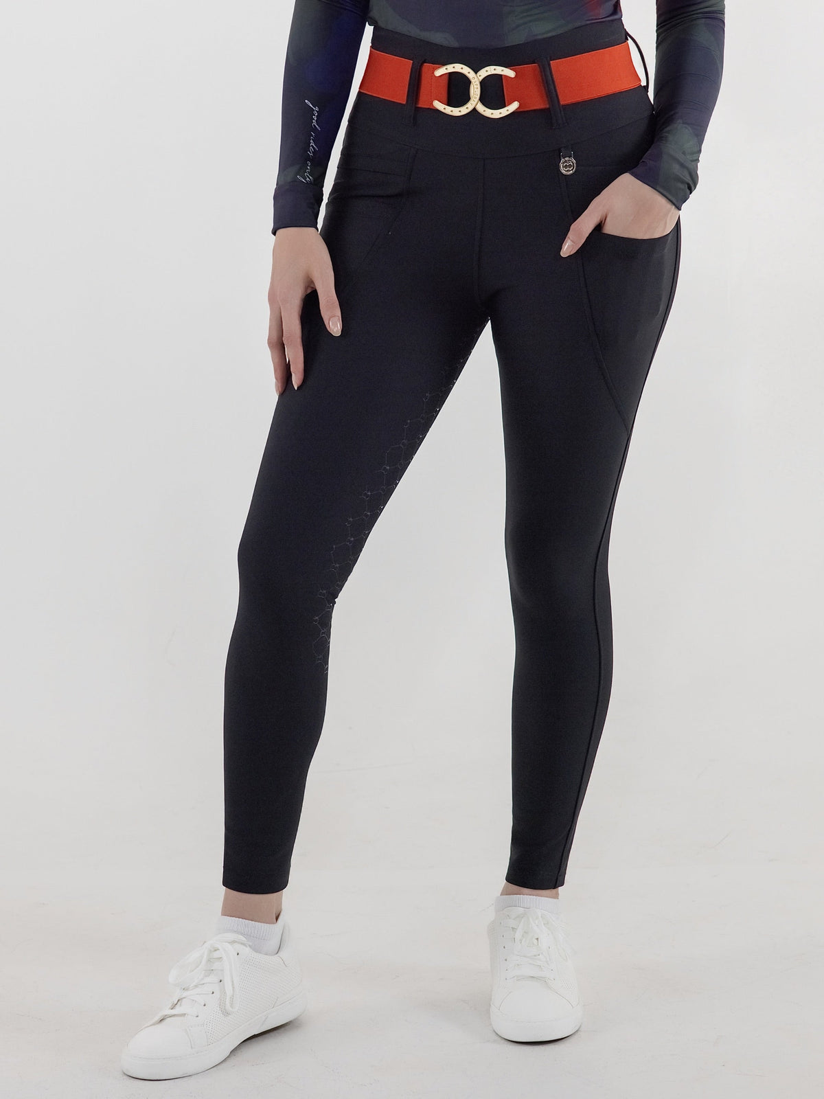 Dapplebay Winter Essential Silicone Full Seat Tights - Black