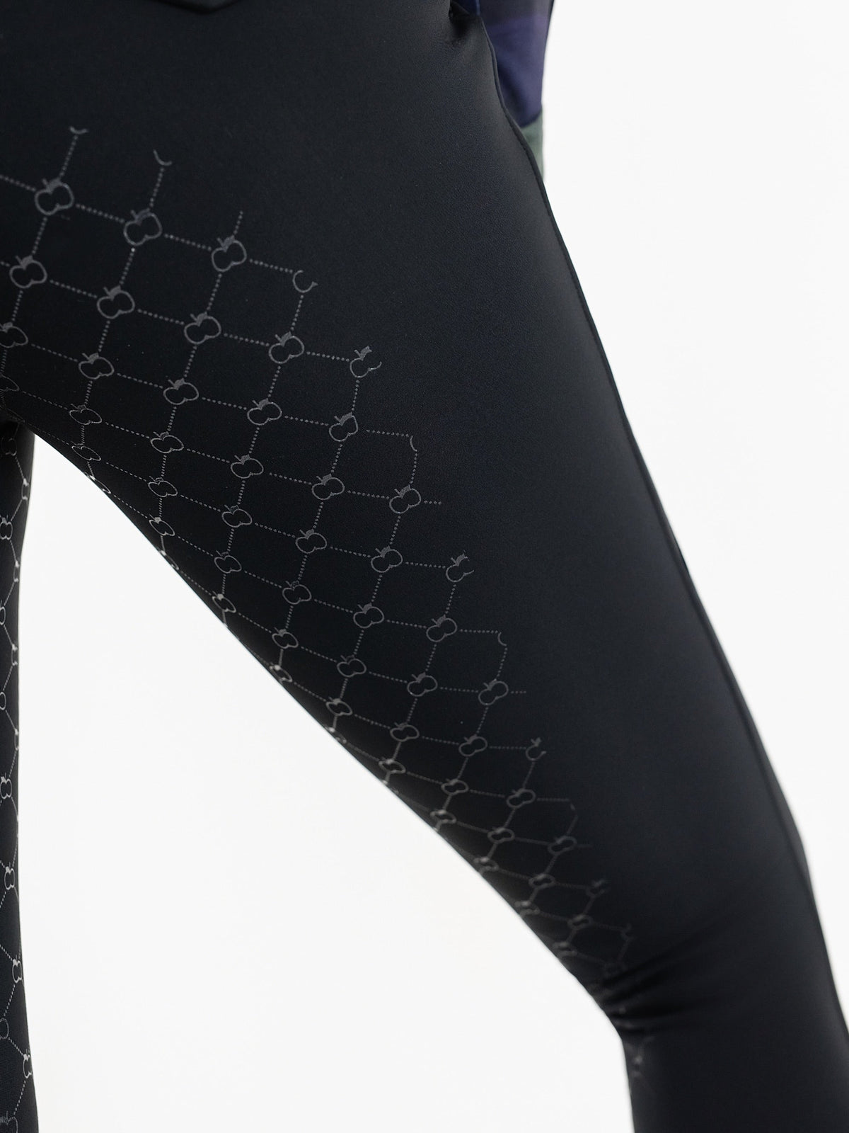 Dapplebay Winter Essential Silicone Full Seat Tights - Black