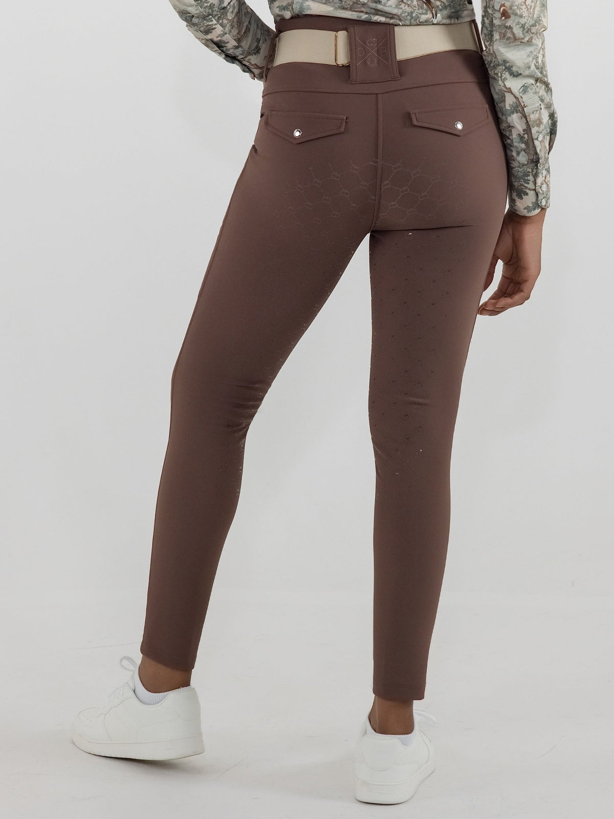 Dapplebay Winter Essential Silicone Full Seat Tights-Chocolate