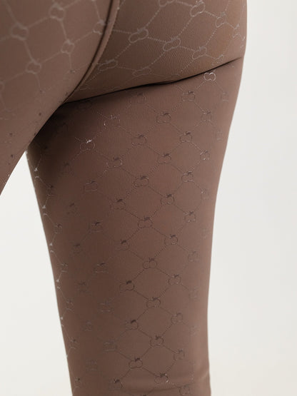 Dapplebay Winter Essential Silicone Full Seat Tights-Chocolate
